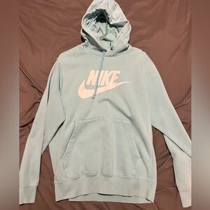 Light blue Nike hoodie